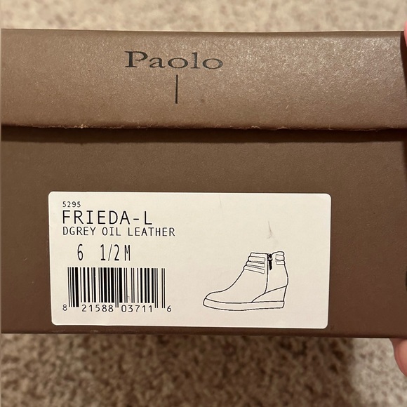 Linea Paolo Frieda - L zip up wedges with sneaker bottom - Picture 7 of 8